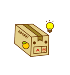 ダンボールのだんぞうさん 箱詰めスタンプ（個別スタンプ：26）