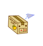 ダンボールのだんぞうさん 箱詰めスタンプ（個別スタンプ：34）