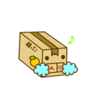 ダンボールのだんぞうさん 箱詰めスタンプ（個別スタンプ：38）