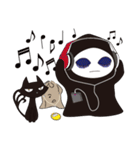 死神リパ子と黒猫キッド2（個別スタンプ：5）