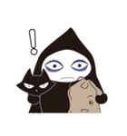 死神リパ子と黒猫キッド2（個別スタンプ：10）