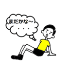スケートボーダー ライフスタイル（個別スタンプ：22）