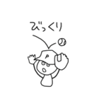 野球棒人間【P】（個別スタンプ：27）