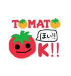 ぬりとまとスタンプ（個別スタンプ：14）