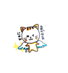 天使のネコ丸スタンプ（個別スタンプ：1）