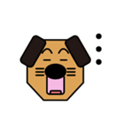どうぶつ達でひとこと（個別スタンプ：1）
