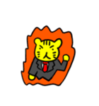 ライオン 社員（個別スタンプ：30）