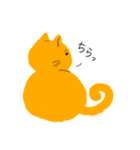 不安なネココ（個別スタンプ：6）