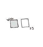 寒天とナタデココ（個別スタンプ：3）