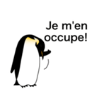 ダンディペンギン フランス語版（個別スタンプ：9）