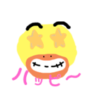 あひるの顔スタンプ（個別スタンプ：8）