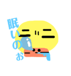 あひるの顔スタンプ（個別スタンプ：15）