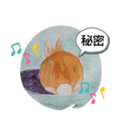 私はうさこ（個別スタンプ：4）
