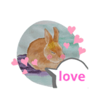 私はうさこ（個別スタンプ：8）
