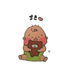 むちむち赤ちゃん 1（個別スタンプ：6）
