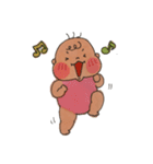 むちむち赤ちゃん 1（個別スタンプ：8）