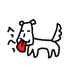 画伯のあやしい犬（個別スタンプ：11）