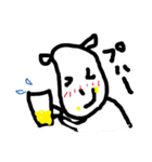 画伯のあやしい犬（個別スタンプ：18）