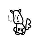 画伯のあやしい犬（個別スタンプ：21）