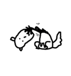 画伯のあやしい犬（個別スタンプ：27）