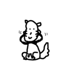 画伯のあやしい犬（個別スタンプ：28）
