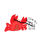 画伯のあやしい犬（個別スタンプ：36）