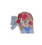 ゆ～にゃんスタンプ（女の子編）（個別スタンプ：8）