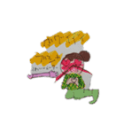 ゆ～にゃんスタンプ（女の子編）（個別スタンプ：9）