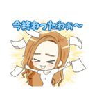 わんちゃんと女の子の日常～関西弁ver.～（個別スタンプ：29）