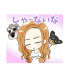 わんちゃんと女の子の日常～関西弁ver.～（個別スタンプ：37）