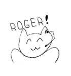 僕は航空管制にゃんのスタンプ（個別スタンプ：2）