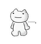 人っぽいネコのまったりな日常（個別スタンプ：5）