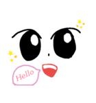 でか顔Stamp（個別スタンプ：1）