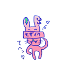毒ウサギ☆ラビニェール（個別スタンプ：3）