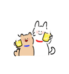 ポメのそらと白犬あさひ（個別スタンプ：33）