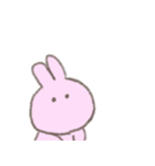 雑なうさぎさん（個別スタンプ：5）
