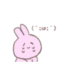 雑なうさぎさん（個別スタンプ：14）