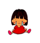 チビまゆこ（個別スタンプ：1）