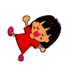 チビまゆこ（個別スタンプ：4）