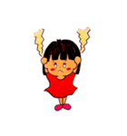 チビまゆこ（個別スタンプ：5）