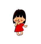 チビまゆこ（個別スタンプ：7）
