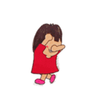 チビまゆこ（個別スタンプ：8）