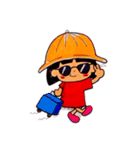 チビまゆこ（個別スタンプ：9）