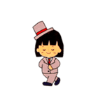 チビまゆこ（個別スタンプ：10）