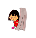 チビまゆこ（個別スタンプ：16）