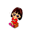 チビまゆこ（個別スタンプ：19）