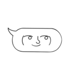 使い所に迷う顔文字スタンプ（個別スタンプ：3）