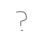 不揃い文字達（個別スタンプ：27）
