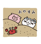 猫の長さん。 第2弾。夏休みバージョン（個別スタンプ：29）