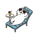 猫の長さん。 第2弾。夏休みバージョン（個別スタンプ：35）